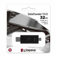ราคา Kingston FlashDrive DTDE Type C+Type A DataTraveler Duo 32GB USB 3.2 (18181052845)