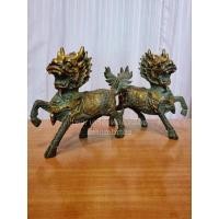 ราคา กิเลนทองเหลืองคู่ แต่งบ้านเสริมมงคล (19567316234)