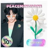 ราคา 胸PMO同款 ลิขสิทธิ์แท้G-Dragon PEACEMINUSONE เข็มกลัดเดซี่ขนาดเล็ก (27380955915)