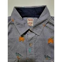 ราคา 0360 เสื้อเชิ้ตแขนสั้น Short Sleeve Shirt ยี่ห้อ MOSSIMO size L (28906974145)