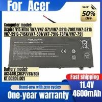 ราคา AC14A8L สําหรับ Acer Aspire V15 Nitro VN7/VN7-571/VN7-591G-70RT/VN7-571G/VN7-591G-74SK/VN7-791G-591/VN7-791G-91G-7AW แบตเตอรี่แล็ปท็อป/VN7 (46112405955)