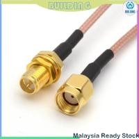 ราคา RG316 สายโคแอกเซียล RF สายปรับโคแอกเชียล SMA พินตัวเมียถึงแจ็คตัวผู้ SMA สายต่อเสาอากาศ (44756075940)