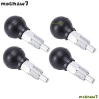 ราคา MOLIH 4pcs Ball Nose Spring Plungers, 25 มม.เส้นผ่านศูนย์กลาง Ball Nose Design Spring Plungers, Steel Body with Nylon Ball Hea Metalworking Spring Plungers อุปกรณ์ฟิตเนสใช้ (55766066968)