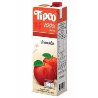 ราคา [สินค้าส่งด่วน] ทิปโก้ น้ำแอปเปิ้ล 100% 1 ลิตร TIPCO 100% APPLE JUICE 1 LT. (52558891239)