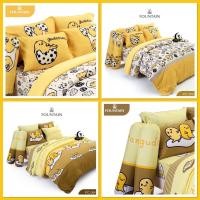ราคา ⭐️Fountain⭐️ผ้าปูที่นอน Gudetama (ไม่รวมผ้านวม) 3.5/5/6 ฟุต ไข่ขี้เกียจ ลิขสิทธิ์แท้ (7607961401)