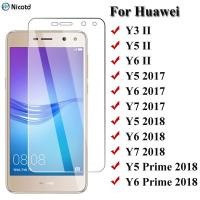 ราคา HD กระจกนิรภัยสําหรับ Huawei Y6 ii Y5 ii 9H ป้องกันหน้าจอกระจกบน Huawei Y6 Y5 Y7 2017 2018 2019 Y5 Prime Y6 Pro 2019 (18952000508)