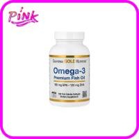 ราคา California Gold Nutrition, Omega-3 Premium Fish Oil, 100 Fish Gelatin Softgels (แคปซูลละ 1,100 มก.) (41882406752)