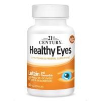 ราคา Healthy Eyes Lutein & Zeaxanthin By 21st Century (60เม็ด) (24823449899)