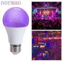ราคา NORMAN หลอดไฟ UV, E27 Blacklight โคมไฟอัลตราไวโอเลต UV สีม่วงหลอดไฟ, Floodlight 10W บรรยากาศ 360 เรืองแสงสีม่วงหลอดไฟสีดําตกแต่งบาร์ (55665871418)
