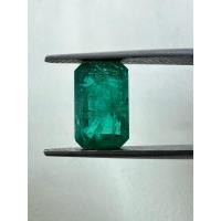 ราคา พลอยมรกตแท้ แซมเบีย (Zambian Emerald) สีเขียวเข้มสวย พลอยร่วง พลอยแท้ธรรมชาติ 100% Zambian Emerlad 3.28 cts (44479141831)
