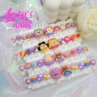ราคา SH179เล็บปลอมเจลแท้(เล็บเท้า) Cry baby & Labubu ฟรีกาว+ตะไบ และของแถมสุด cute (26200552962)