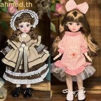 ราคา อาเมด 1เซ็ตเจ้าหญิงแต่งตัวตุ๊กตาบีเจดี,1/6 SD ดึงดูดตา30เซนติเมตร บีเจดี ตุ๊กตากับเสื้อผ้า,เหมือนจริงกับวิกผมแต่งหน้าอะนิเมะผมยาวเจ้าหญิงลูกร่วมตุ๊กตาเ (52266231640)