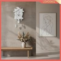 ราคา [Lovoski2] Cuckoo Clock Distressed Finish Retro Cuckoo Clock Pinecone Pendulum Copper (54415739099)