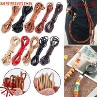 ราคา MSSUGC6 สายหนัง, 5 เมตรเชือกหนังวัวแบน,เครื่องประดับทรงกลมย้อนยุคทําสร้อยคอ DIY สร้อยข้อมือ (49664782202)