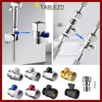 ราคา in stockTABLEZO Diverter Valve G1/2 Straight-through Bath Water Tap Accessory Bathroom Shower Shut- Angle Valve (57160954138)
