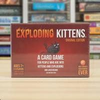 ราคา Exploding Kittens Card Board Game บอร์ดเกม (ภาษาอังกฤษ) For Family Party Game (29727921678)