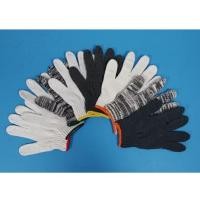 ราคา ถุงมือผ้า สีขาว สี ถุงมือทอผ้าฝ้าย ขอบสีเขียว น้ำหนักโหลละ 500 กรัม (27463609738)