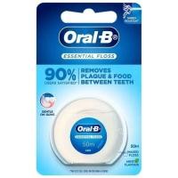 ราคา ไหมขัดฟัน Oral-B Essential Floss 50 m 1 ชิ้น oralb ไหมขัดฟัน ไหมขัดฟัน Oral-B ซาติน เทป รสมินต์ (1262233871)