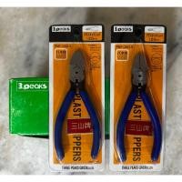 ราคา ญี่ปุ่น 3Peaks PNP-125G-S คีมพลาสติก Nippers (48515862600)