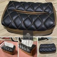 ราคา ที่ใส่กระดาษทิชชู่ในรถยนต์ผ้าคลุมกระดาษทิชชูในรถยนต์หรูหราระดับพรีเมียม (55211884187)