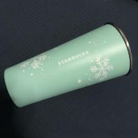 ราคา แก้วเก็บความเย็น starbucks to go สีฟ้าเขียว (763811333)