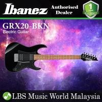 ราคา Ibanez GRX20-BKN Standard Poplar Body พร้อมกีตาร์ไฟฟ้า Tremolo Black Night (GRX20 BKN) (45314495065)