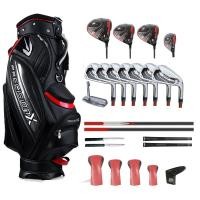 ราคา XQ45 Original Men Complete Golf Club Set Standard Golf Club Set Driver Putter Irons with a PU Golf Bag (57666127035)