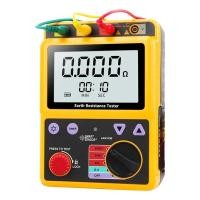 ราคา ยี่ห้อใหม่เดิมใหม่ Digital Earth Ground Resistance Tester Meter Range 0-2000 Ohm 2/3 เส้น Digital Clamp Meter Smart Sensor Ar4105b-*** (50416364899)