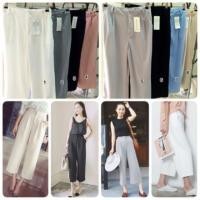 ราคา กางเกง5ส่วน กางเกงขาบาน ผ้าฮานาโกะ (97495562)