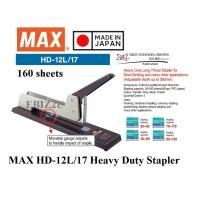 ราคา MAX HD-12L/17 เครื่องเย็บกระดาษแบบแมนนวลสําหรับงานหนัก - เครื่องเย็บกระดาษสําหรับงานหนักความจุ 160 แผ่น เครื่องเย็บกระดาษ Max (48915077008)