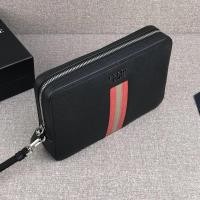 ราคา PRADA Mens Handbag Counter สไตล์ใหม่ล่าสุด รุ่น 2VF017 สี: ดํา+แดงเทา/Ribbon Crocodile Skin (52715609232)