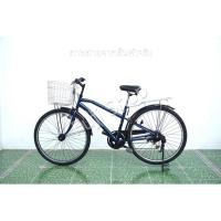 ราคา จักรยานแม่บ้านล้อโต ญี่ปุ่น - ล้อ 27.5x1.95 - เกียร์ 6 สปีด - ไฟหน้าอัตโนมัติ - Fallvy Cross - สีน้ำเงิน [จักรยานมือสอง] (42774561007)