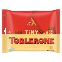 ราคา ทอปเบอโรนมินิช็อกโกแลตนม 200กรัม Toblerone Mini Milk Chocolate 200g. [หมายเลขบาร์โค้ด 7622200009572 ] (54565431794)