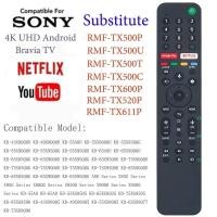 ราคา ใหม่ RMF-TX500P รีโมททดแทนสําหรับ Sony TV KD-43X8000H KD-49X8000H KD-49X8000H KD-55A8H KD-55X8000H KD-55X8500G KD-55X9000H/65A8 (57264444900)