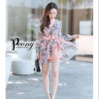 ราคา จั้มสั้นงานป้าย​ Peony (3941080632)