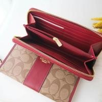 ราคา Coach พร้อมส่ง กระเป๋าเงินซิปรอบ ใบยาว (1656212005)