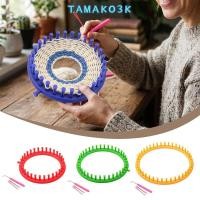 ราคา ถักเย็บ TAMATO|เครื่องทอผ้าถัก ทําเอง แบบกลม, การถักขี้เกียจที่ทนทานอเนกประสงค์|ผ้าพันคอทอผ้า เสื้อกันหนาว หมวก ผ้าคลุมไหล่ (57316884867)