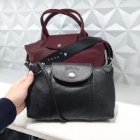 ราคา สีดำลดราคาคะ พร้อมส่งคะ longchamp crossbody หนังแกะ รุ่นขายดีคะ (1502514810)