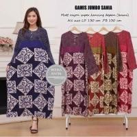 ราคา Sanea Jumbo Longdress - ไซส์ใหญ่ - กระดุมหน้า - Bumil - Busui - แขนยาว Daster - (27431865099)