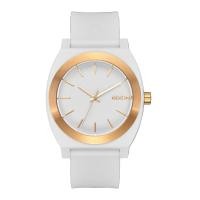 ราคา Nixon Time Teller OPP รุ่น NXA13615169-00 นาฬิกาข้อมือผู้ชายและหญิง สีขาว/ทอง หน้าปัด 37 มม. (18376255178)