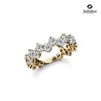ราคา Jubilee Diamond แหวนเพชร Winding Harmony Ring เพชรแท้ เพชรน้ำ 99 (47862190095)