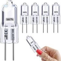 ราคา Twoe 10 ชิ้น/เซ็ต 5W 10W 20W 35W 50W 2900K Haen Warm Energy G4 12V หลอดไฟในร่ม Lighg Light JC Bi-Pin LED คริสตัล Globe โคมไฟ TH (28366986939)