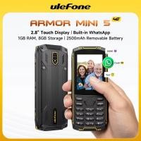 ราคา Ulefone Armor Mini 5 โทรศัพท์ที่ทนทาน 2.8 "Touch Display Feature สมาร์ทโฟน Android 11 1GB RAM + 8GB ROM 2500mAh Dual SIM Global (45116926155)