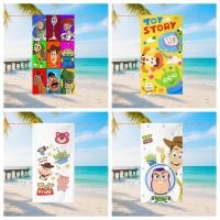 ราคา ผ้าขนหนูชายหาด Toy Story รูปแบบตัวละครพิมพ์ DIY CUSTOM ว่ายน้ําเสื้อคลุมอาบน้ําดูดซับ Quick-Drying ผ้าเช็ดตัว (49814774392)