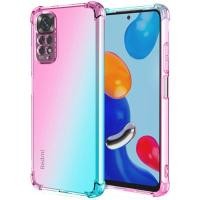 ราคา เคสไล่โทนสีช็อต Xiaomi RedMi Note 11 Pro 4G - 5G - Note 12 Pro 4G - Rainbow Clear Soft Cover Anti Crack Premium Casing (29652359167)