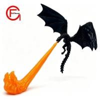 ราคา ราคาดีที่สุดDragon ชั้นวางหนังสือ Nook Light 3D พิมพ์ Fire-Breathing Fantasy Shelf Decor Flying Dragon Design Halloween Shelf Display Book Lover A (51666650037)