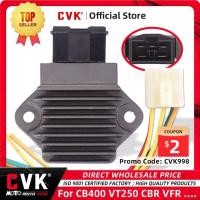 ราคา CVK Rectifier Voltage Regulator Charger with plug For HONDA CB400 CB400SF CB-1 VT250 CBR900 VTR250 (54705055208)