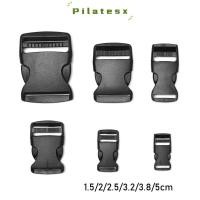 ราคา PILATESX 2/5/10/20/30 pcs ด้านข้าง Release หัวเข็มขัดปรับกระเป๋าสายรัด Webbing ฮาร์ดแวร์ Dual กระเป๋าเป้สะพายหลังเข็มขัดอะไหล่ (51063595314)