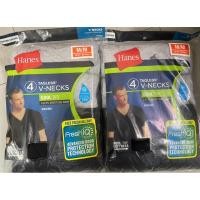 ราคา Hanes คอวี เสื้อขาวทับใน ของแท้ นำเข้าจากอเมริกา (23126746835)