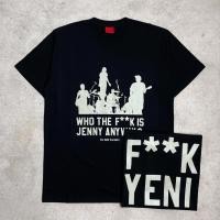 ราคา FSTVLST JENNY "Who The Fk Is Jenny" Band เสื้อยืดผ้าฝ้าย Combed 24s Indie Vintage Oversize เสื้อยืดวง Unisex** (40683273516)